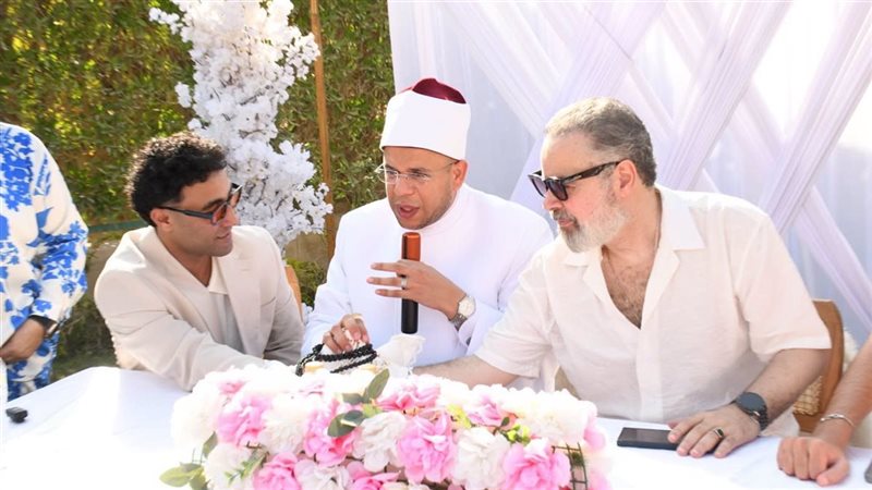 عقد قران ابنة صبحي خليل