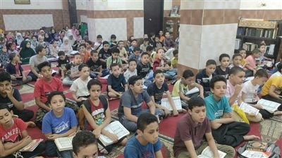 أطفالكم في عينين.. مسجد حراء بالوليدية يشهد حضورًا مهيبًا للأطفال في فعاليات