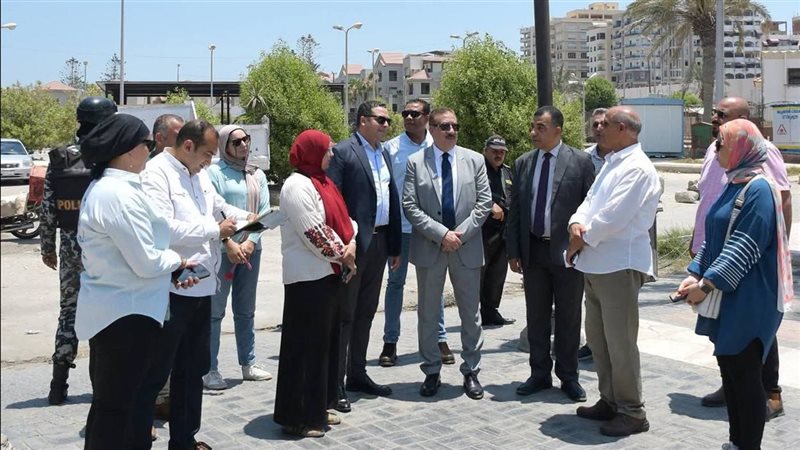 جانب من الجولة التفقدية