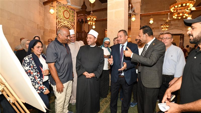 جانب من الجولة التفقدية