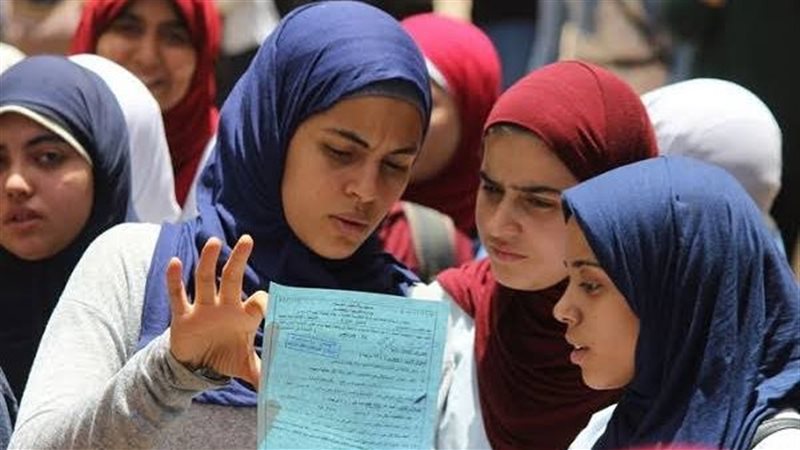 توزيع درجات امتحان