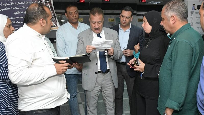 جانب من الجولة التفقدية