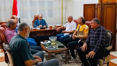 لجنة فنية بمديرية شباب دمياط لمتابعة تطبيق اشتراطات تأمين حمامات السباحة 