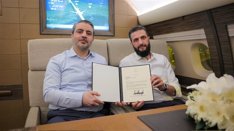 أحمد الشرع وأسعد