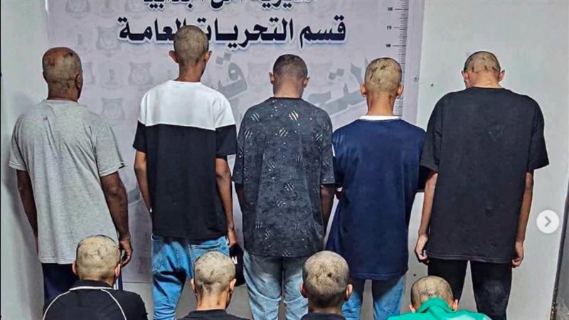 القبض على مشجعي الأرجنتين 