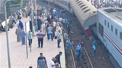 تشكيل لجنة فنية مختصة.. بيان عاجل من السكة الحديد بعد خروج قطار طنطا