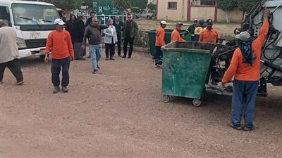 رفع 607 طن مخلفات لتعزيز منظومة النظافة بقنا ونجع حمادي   