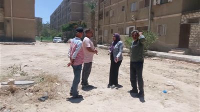 حملات نظافة مكبرة بتعاونيات القاهرة ضمن جهود حي فيصل للارتقاء بالمظهرالحضاري 