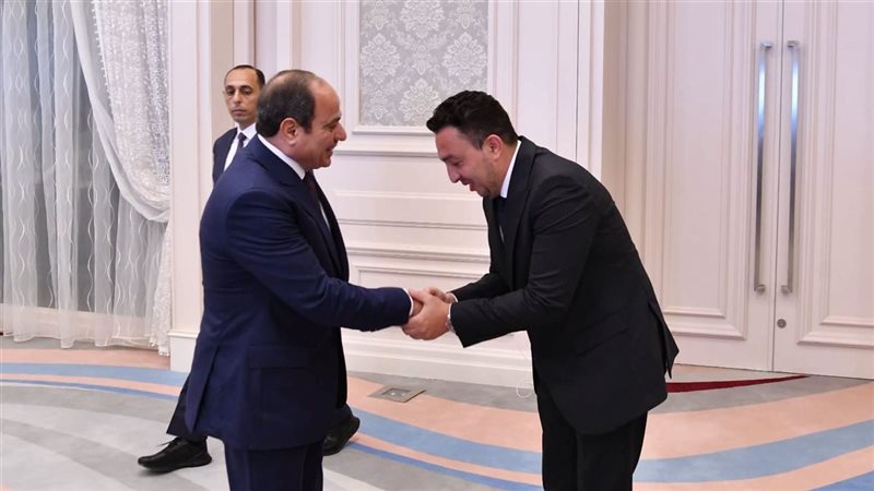 أبو زهرة مع الرئيس