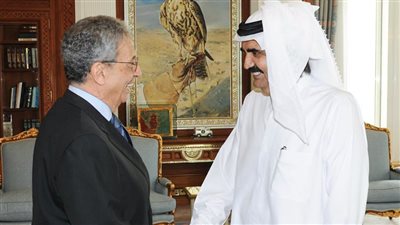 عمرو موسى ناعيًا الشيخ حمد: فقدنا قائدًا عظميا ترك إرثًا تاريخيًا للوطن العربي