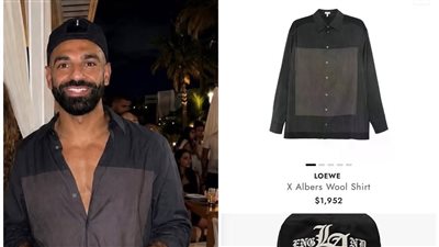 قميص يقترب من 2000 دولار.. إطلالة محمد صلاح الصيفية تثير الجدل على إنستجرام