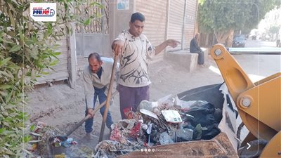 حملات مكثفة للنظافة ورفع الإشغالات وتحسين المظهر الحضاري بسنورس وإطسا والصديق