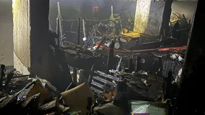 عاجل.. النيران تلتهم مخزن كراتين وآثاث تابع لوزارة التضامن في أبراج اغاخان