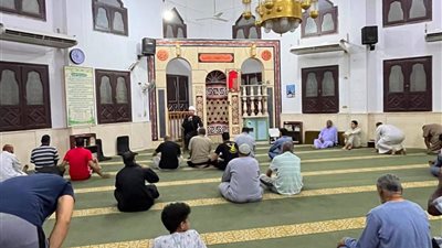 أوقاف السويس تواصل تنفيذ الدروس المنهجية بالمساجد لنشر الفكر الوسطي المستنير