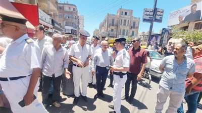 رفع 875 حالة إشغال بحملة بمدينة إيتاي البارود بالبحيرة
