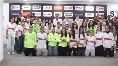 نيرة الأحمر تدعم سيدات الزمالك قبل انطلاق فترة الإعداد للموسم الجديد