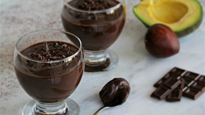 موس الشوكولاته بالافوكادو