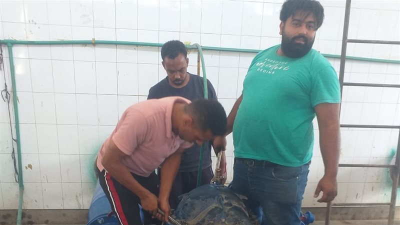 الانتهاء من صيانة