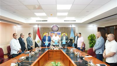توقيع بروتوكول لتشغيل محطة تعبئة أسطوانات البوتاجاز وتحسين الخدمة بمطروح