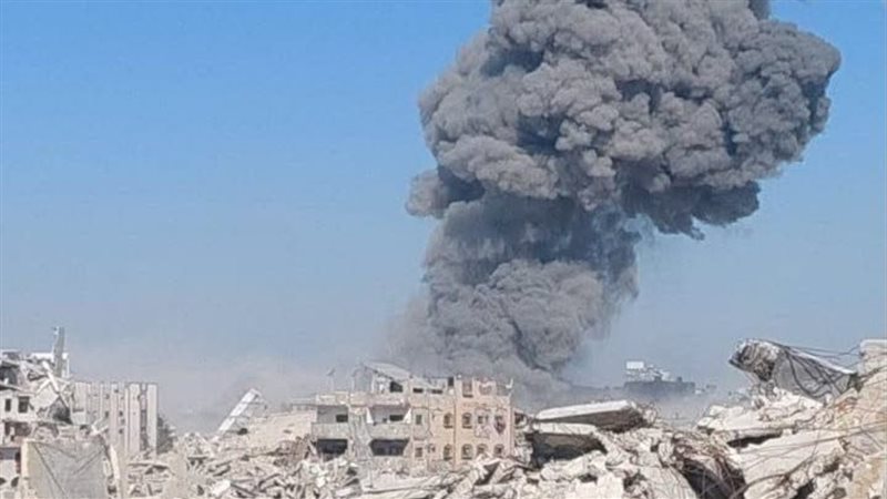 قثف غزة 