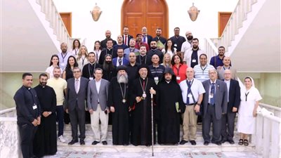 البطريرك الأنبا إبراهيم إسحق يستقبل رابطة المعاهد اللاهوتية بالشرق الأوسط