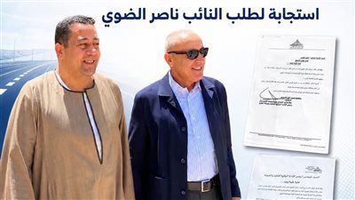 استجابة لطلب ناصر الضوي .. إدراج طريق كمين الطود – كوبري قباح بخطة الصيانة