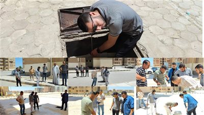 نتائج جولة المحافظ .. مياه الشرب بنى سويف تبدأ فحص شبكات المياه بمنطقة الـ 104
