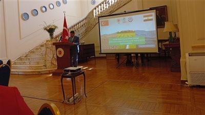 التنمية المحلية تشارك فى حوارات أنطاليا حول المناخ بالسفارة التركية بالقاهرة