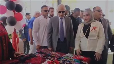 محافظ شمال سيناء يفتتح معرض الحرف اليدوية والتراثية بقرية سما العريش
