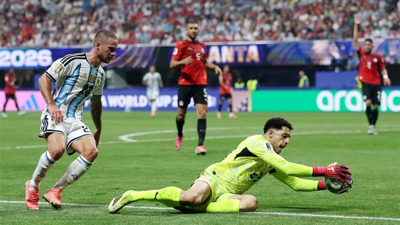 مصطفى شوبير حارس مرمى منتخب مصر