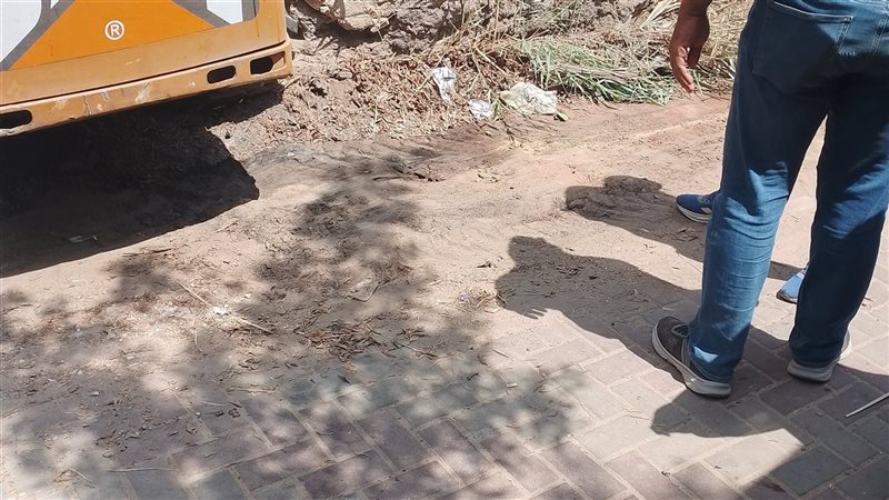 رفع القمامة من مقابر