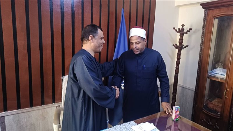 أوقاف دمياط تستقبل