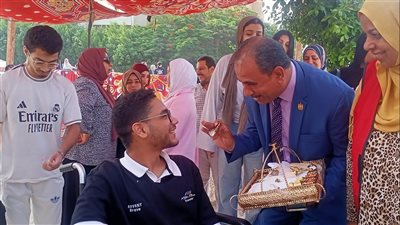 شيكولاتة النجاح تودع طلاب الثانوية العامة في ختام الامتحانات بإدارة العبور