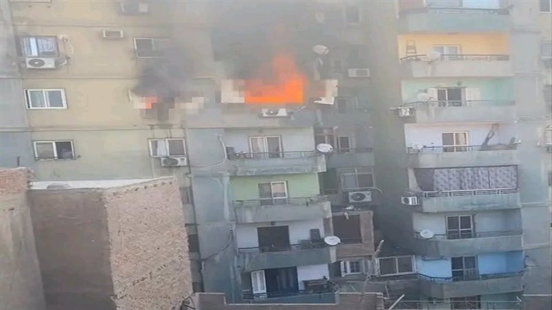 حريق العمرانية