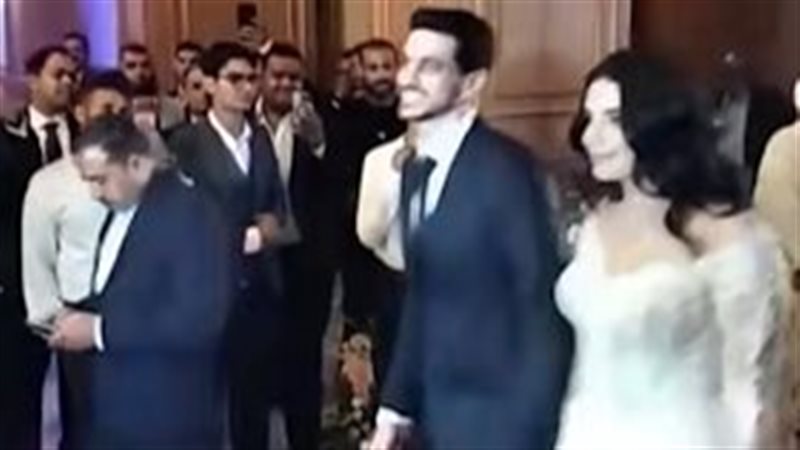 لقطات من الزفاف