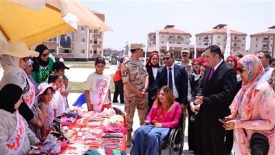 محافظ دمياط يفتتح معرض منتجات الأشخاص ذوي الإعاقة لتعزيز التمكين الاقتصادي