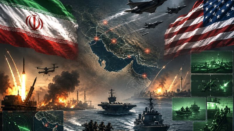 حرب إيران وأمريكا