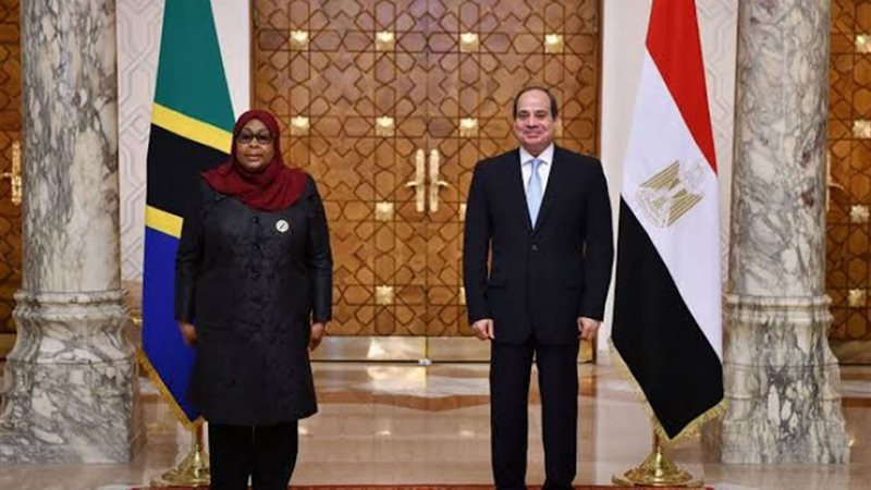 السيسي وسامية حسن