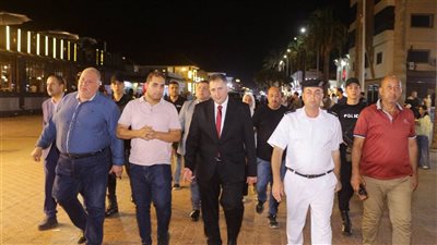 محافظ دمياط يتفقد ممشى النيل واللسان برأس البر لمتابعة إزالة الإشغالات 