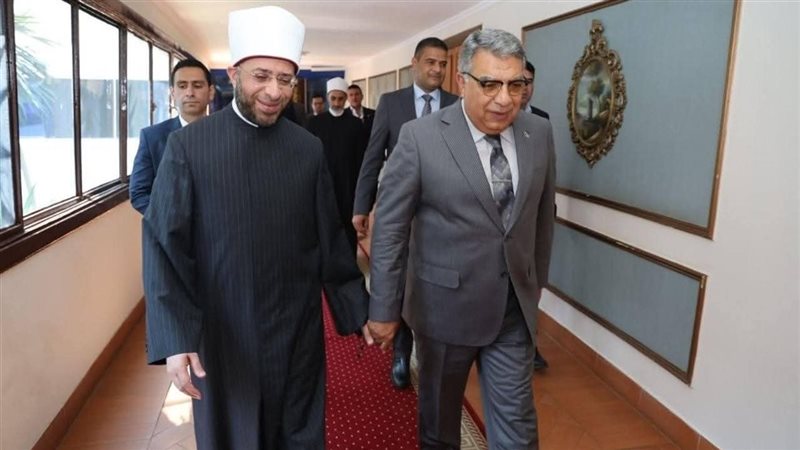 جانب من الزيارة