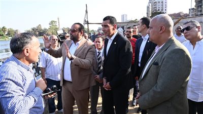 جوهر نبيل يتفقد أعمال تطوير نادى الصحفيين.. ويؤكد دعم استكمال المشروعات