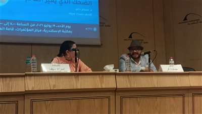 الممثل سفير المشاعر الإنسانية .. حسام داغر وندوته 