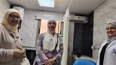 صحة دمياط تتابع تنفيذ مبادرة الألف يوم الذهبية بمستشفى رأس البر المركزي