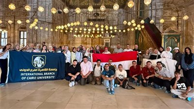اعرف بلدك.. طلاب جامعة القاهرة يزورون قلعة صلاح الدين| صور 
