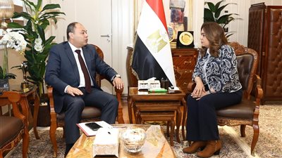 منال عوض تتابع مع رئيس هيئة تنمية الصعيد المشروعات التنموية الجارية