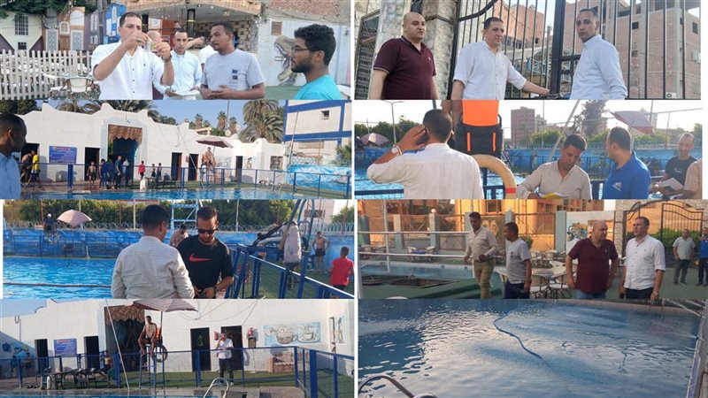 من جولة لجان الشباب والرياضة بمركز ببا والفشن 