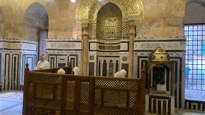 وزير السياحة والسفير الأمريكي يفتتحان قبة السلطان قايتباي بصحراء المماليك 