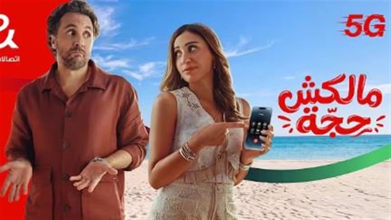 الفنانة دينا الشربيني والفنان هشام ماجد