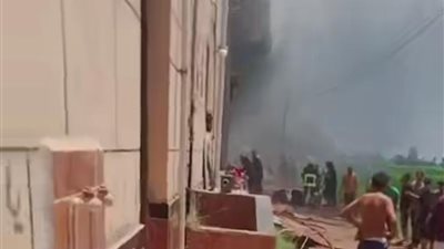 السيطرة على حريق بمصنع فايبر في المحلة الكبرى.. وخسائر مادية دون إصابات