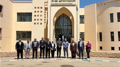رئيس «تنمية الصعيد» يزور «بحوث المياه» لبحث التعاون ودعم المشروعات